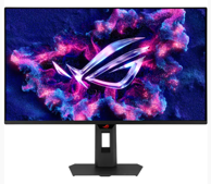 ASUS Monitor ROG Strix OLED XG27UQDMS / 26.5", 3840 x 2160, 240 Hz, QD-OLED, HDMI, DisplayPort, USB hub, crni